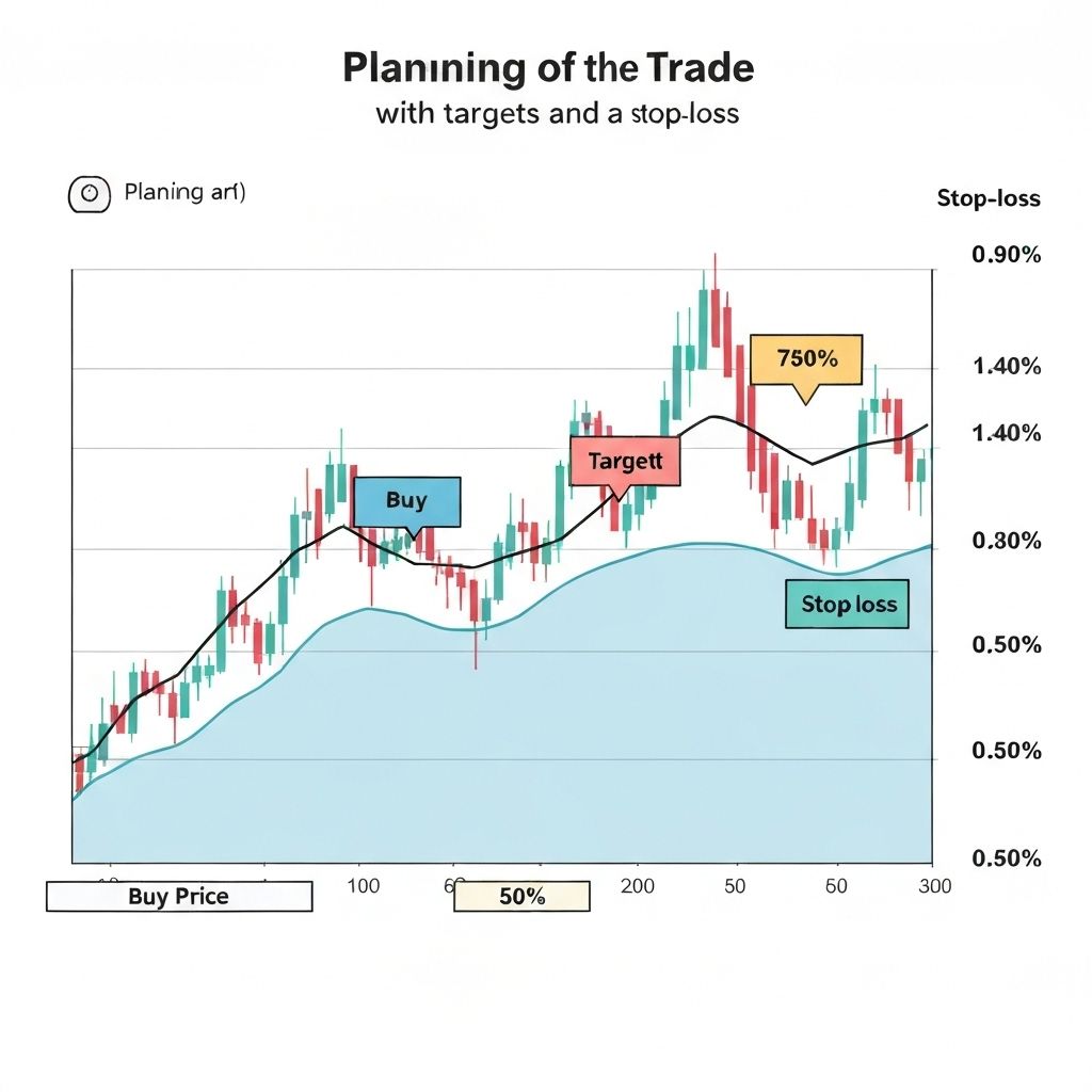 Percent targets and stop loss